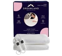 DREAMLAND Sleep Tight Deluxe - Calentador de colchón de Forro Polar, tamaño King, Doble, 160 x 150 cm