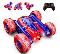 Dreamlandia Coche Teledirigido Acrobático 360° - 2.4Ghz 4WD Coches para Niños RC Car Radiocontrol - Juguetes Niños 3-8 Años Regalos Cumpleaños/Navidad