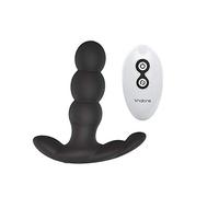 International Dreamlove S.L. Vibrador anal Nalone Pearl con control remoto Negro 200 gr