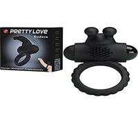 Dreamlove Pretty Love Eudora Anillo Vibrador con Estimulador - 1 Unidad