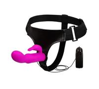 Dreamlove Ultra Harness Doble Vibración Lila - 180 gr