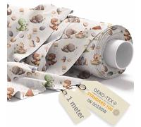 DreamRoots Tela algodon por metros diseños infantiles - Telas por metro niños - Telas costura, manualidades, cortinas, disfraz o tapizar 160cm x 1M