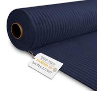 DreamRoots Tela de Pana de 380 g/m² de peso - Tela Tapiceria de 140 cm de ancho - Tejido de Pana Blueberry Pie