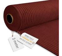 DreamRoots Tela de Pana por Metros Tapizar, Fired Brick, 2 m