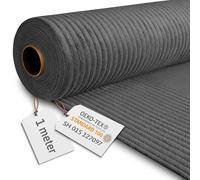 DreamRoots Tela de Pana por Metros Tapizar, Granite Gray, 1 m