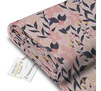 DreamRoots Tela impermeable por metros 600D 220g/m - Tela para tapizar sillas, cojines, sofas - Lona impermeable exterior 160 cm ancho Calm Evening 2M