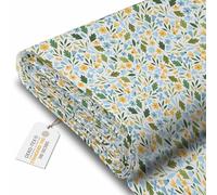 DreamRoots Tela impermeable por metros 600D 220g/m - Tela para tapizar sillas, cojines, sofas - Lona impermeable exterior 160 cm ancho Forget me not metro lineal