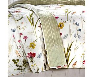 Dreams & Drapes Spring Glade - Colcha Acolchada (229 x 195 cm), Multicolor
