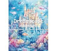 Dreamscape Adventure Coloring Book for Teens and Adults: Whimsical Worlds to Color, Explore, and Escape