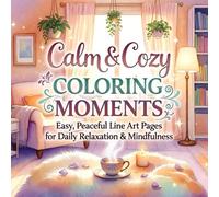 Dreamscape Coloring Escape: Stress-Relief Line Art Designs for Peace, Calm & Creativity