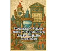 "Dreamscapes & Fantasy Cities: A Coloring Journey through Imaginative Architecture"