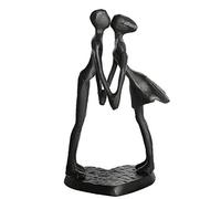 DreamsEden Aniversario, Regalos de Boda para Ella/Esposa, Escultura Moderna de Hierro de 6 Pulgadas, decoración del hogar para Estante de Mesa, Figura romántica de corazón para Novia, Despedida de