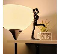 DreamsEden Escultura de Pareja, Aniversario de Hierro, un Regalo romántico para Bodas, cumpleaños, Navidad, Estatua de Amor Apasionado, Adorno Decorativo para el hogar y la Oficina (Estilo 4)