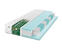 DREAMSTAR Colchón Ergo Flex Duo muelles ensacados 7 zonas 17 cm H2-H3 Öko-Tex 160x200