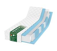 DREAMSTAR Colchón Ergo Flex Duo muelles ensacados 7 zonas 22 cm H2-H3 90x190 cm