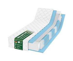 DREAMSTAR Colchón Ergo Flex Duo muelles ensacados 7 zonas 22 cm H2-H3 90x190 cm