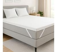 DREAMSTAR Easy Dream Topper | Protector de colchón extra rígido con núcleo de espuma fría, con dureza 4 (H4), 100-120 kg, certificado Öko-Tex, 5 cm de alto, 180 x 200 cm