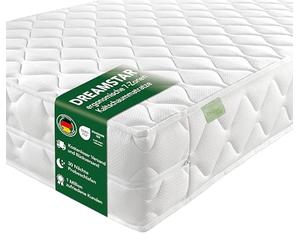 DREAMSTAR Ergo Flex XXL Duo Colchón de 7 zonas, 160 x 200 cm, H3&H4, colchón ergonómico de espuma fría, hipoalergénico y antibacteriano, funda extraíble y lavable, certificado Öko-Tex® (22 cm, 160 x
