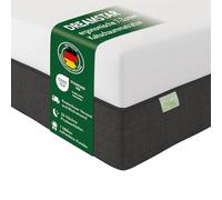 DREAMSTAR Sky Flex Duo H2/H3 Colchón de espuma fría con revestimiento de gel, 18 cm de altura, colchón ergonómico de 7 zonas, Eco-TEX, hipoalergénico y antibacteriano, 90 x 200 cm