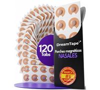 DreamTape® 120 Adhesivos Médicos con Imán para Tiras Nasales Magnéticas - Parches Magnéticos Nasales Repuestos - Pegatinas para Banda Magnética Nariz - Antirronquidos - 60 Usos