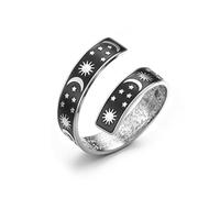 Dreamtimes Anillo para mujer con caligrafía árabe del Ayatul Kursi islámico