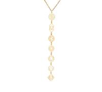 Dreamtimes Collar de 7 chakras para mujer, collar de acero inoxidable con colgante de curación espiritual para los amantes de la meditación y el yoga en Navidad, medium, Acero inoxidable, No es una