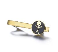 Dreamtimes Pin para corbata con calavera de roca Pin para corbata de Halloween Pin para corbata con figura en lenguaje de signos para hombre