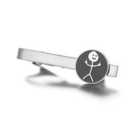 Dreamtimes Pin para corbata con calavera de roca Pin para corbata de Halloween Pin para corbata con figura en lenguaje de signos para hombre