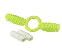 Dreamtoys Cockring 2 moteurs Clitoral Commander vert - 10 vitesses