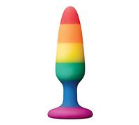 Dreamtoys COLOURFUL LOVE RAINBOW ANAL PLUG SMALL