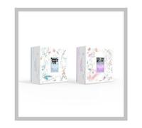 DREAMUS ILLIT Super Real ME 1er Mini álbum CD + póster con letras en el paquete + libro de fotos + tarjeta fotográfica A + tarjeta fotográfica B + pegatina + imán de papel + adornos de papel +