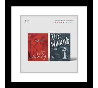 DREAMUS IU The Winning 6th Mini álbum CD + libro de fotos + tarjeta fotográfica de acordeón + tarjeta fotográfica Mugshot + postal de crucigramas + calcomanía de logotipo, tarjeta de mensaje oculto,