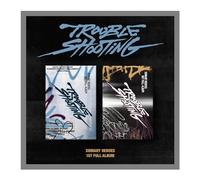 DREAMUS [JYP Shop POB Exclusive] Xdinary Herores TroubleSHOOTING 1er contenido completo del álbum, tarjeta fotográfica, calcomanía, seguimiento sellado XH (juego estándar (azul + morado)