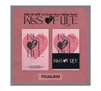 DREAMUS KISS of Life Midas Touch - Contenido del primer álbum individual + tarjeta fotográfica + seguimiento sellado KOL (versión POCA)