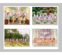 DREAMUS Monthly Girl LOONA Flip That Summer Mini contenido especial del álbum+1p póster plegable en paquete+seguimiento sellado (versión D)