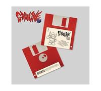 DREAMUS SHINEE KEY Gasoline 2º álbum versión floppy CD+póster plegable en paquete+folleto+calcomanía+tarjeta fotográfica + seguimiento, negro