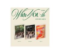 Dreamus TWICE - With YOU-th (13º mini álbum) CD + beneficio de preventa + póster plegado (versión brillante, 1 póster plegado), JYPK1761