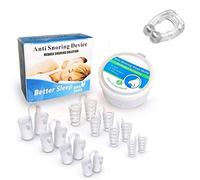 DREAMWIN Dispositivos Anti Ronquidos Soluciones, Silicona Ronquido Tapón, Antirronquidos Nariz Solucion Ayuda