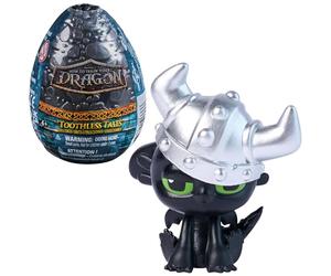 DreamWorks Dragons, Coleccionables Cuentos de Toothless, 1 Figura de dragón Coleccionable con Huevo de dragón para Mayores de 4 años