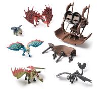 DreamWorks Dragons - como Entrenar A Tu Dragon | Juguetes para Niños con 5 Atrapadores De Dragones con Lanzador De Red Hiccup's Mangler | Juguetes Niños 4 Años O Más | Regalo Niño 4 Años O Más