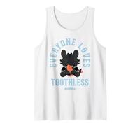 DreamWorks Dragons Everyone Loves Toothless Camiseta sin Mangas