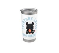 DreamWorks Dragons Everyone Loves Toothless Vaso térmico de acero inoxidable de doble pared