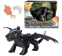 DreamWorks Dragons - Figura Dragón Desdentao Interactivo: Doma y Entrena de Cómo Entrenar a tu Dragón, + de 60 Sonidos y Reacciones - Juguetes Niños 4 Años + - Regalo Niño 4 Años +