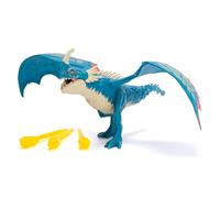 Dreamworks Dragons - Figura Dragón Nader Mortífero de Batalla de Cómo Entrenar a tu Dragón Lanza Proyectiles, Figura de Acción Articulada 25 cm, 6074242, Juguetes Niños 4 Años +, Regalo Niño 4 Años +