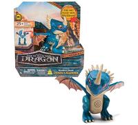 Dreamworks Dragons - Figura Mini Dragón Interactivo Nader Mortífero de Cómo Entrenar a tu Dragón, Mueve sus Alas y su Cabeza, + de 25 Sonidos - Juguetes Niños 4 Años + - Regalo Niño 4 Años +