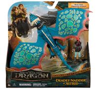Dreamworks Dragons, How to Train Your Dragon, Deadly Nadder & Astrid, Viking Duo