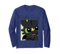 DreamWorks Dragons Night Fury Toothless Butterfly Manga Larga
