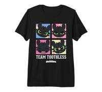 DreamWorks Dragons Team Toothless Expressions Camiseta Premium