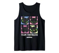 DreamWorks Dragons Team Toothless Expressions Camiseta sin Mangas