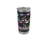 DreamWorks Dragons Team Toothless Expressions Vaso térmico de acero inoxidable de doble pared